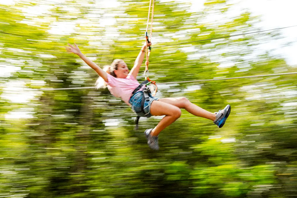 Parcours aventure ados & adultes — 12 pistes du bleu au noir
